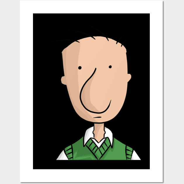 Doug Funnie Wall Art by JeremyBrownArt 